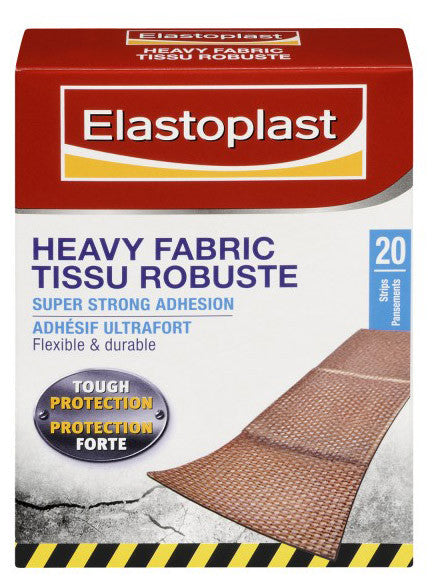 ELASTOPLAST WATERPROOF HEAVY FABRICSTRIPS 20'S - Queensborough Community Pharmacy