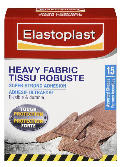 ELASTOPLAST WATERPROOF HEAVY FABRIC ASSORTED 15'S - Queensborough Community Pharmacy