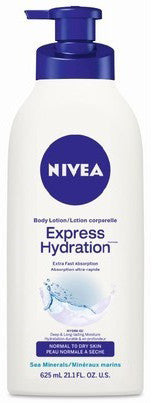 NIVEA EXPRESS HYDRATN BODY LOT 625ML - Queensborough Community Pharmacy