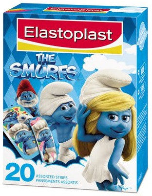 ELASTOPLAST THE SMURFS 20'S - Queensborough Community Pharmacy