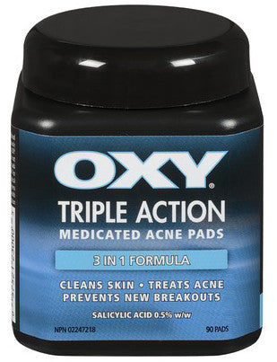 OXY TRIPLE ACTION PADS 90'S - Queensborough Community Pharmacy