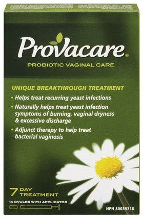 PROVACARE PROBIOTIC VAGINAL CARE TABS 14'S - Queensborough Community Pharmacy