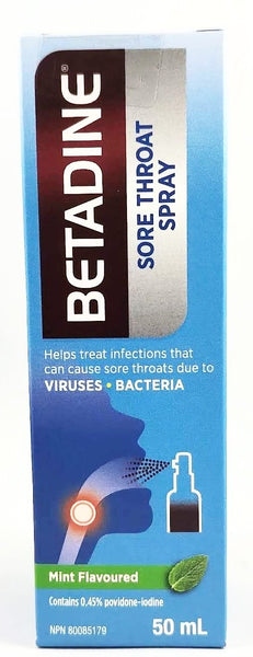BETADINE SORE THROAT SPRAY 50ML