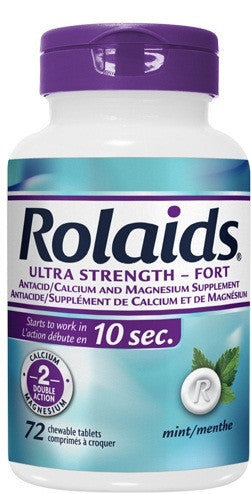 ROLAIDS ULTRA STRENGTH MINT TAB 72'S - Queensborough Community Pharmacy