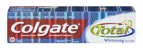 COLGATE TOTAL WHITENING 130ML - Queensborough Community Pharmacy