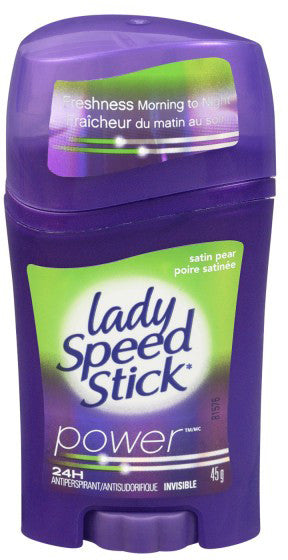 LADY SPEED A/P 24/7 SATIN PEAR 45G - Queensborough Community Pharmacy