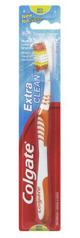 COLGATE EXTRA CLEAN MED T/B 1'S - Queensborough Community Pharmacy