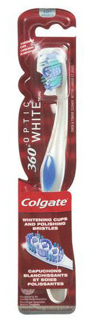 COLGATE 360 OPTIC WHT SFT MANUAL 1'S - Queensborough Community Pharmacy