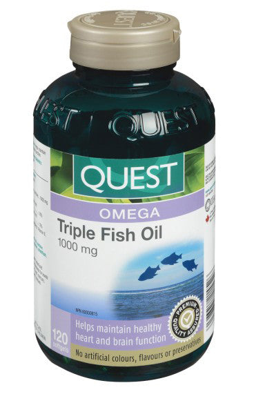 QUEST TRIPLE FISH OIL 120'S - Queensborough Community Pharmacy