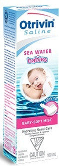 OTRIVIN PEDIATRIC SEAWATER 100ML - Queensborough Community Pharmacy