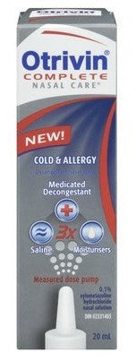 OTRIVIN SPRAY ADLT .1% 20ML - Queensborough Community Pharmacy