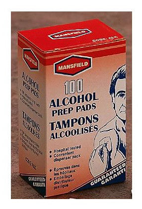 ALCOHOL PREP PADS (MANS) 100'S - Queensborough Community Pharmacy