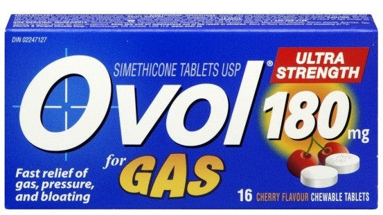 OVOL TABS ULTRA STR 180MG 16'S - Queensborough Community Pharmacy