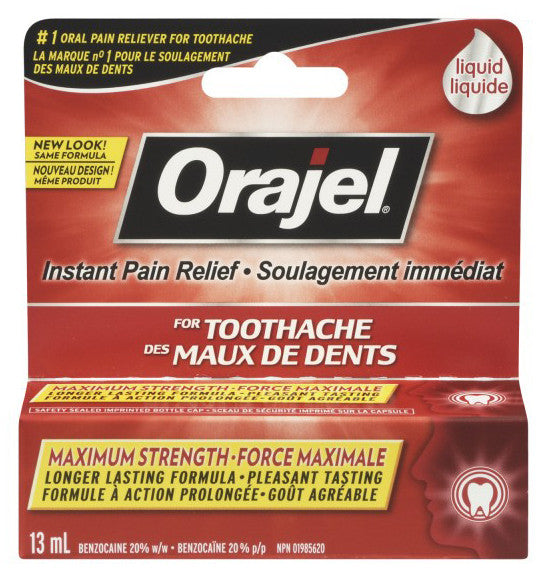 ORAJEL LIQUID 13ML - Queensborough Community Pharmacy