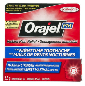 ORAJEL P.M. 5.3G - Queensborough Community Pharmacy