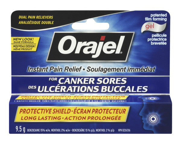 ORAJEL ULT CANKER SORE MEDICINE 9.5G - Queensborough Community Pharmacy