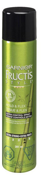 FRUCTIS STYLE XTRA STRONG SPRAY HOLD AND FLEX 281ML - Queensborough Community Pharmacy