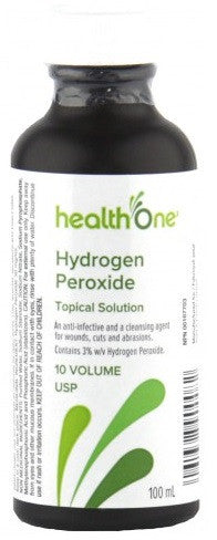 H ONE HYDROGEN PEROXIDE 10 VOLUME 100ML - Queensborough Community Pharmacy