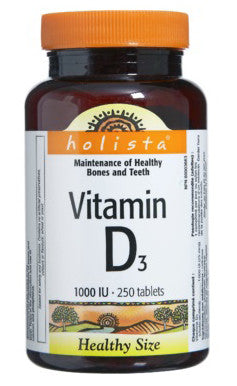 HOLISTA VIT D 1000IU 250'S - Queensborough Community Pharmacy