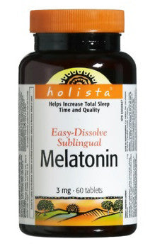 HOLISTA MELATONIN 3MG 60'S - Queensborough Community Pharmacy