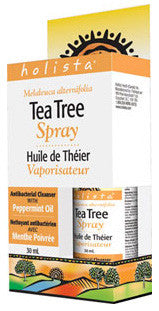 HOLISTA TEA TREE SPRAY WITH PEPPERMINT 30ML - Queensborough Community Pharmacy