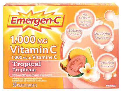 EMERGEN-C TROPICAL 30'S - Queensborough Community Pharmacy