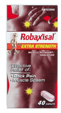 ROBAXISAL CPLT X-STR 40'S - Queensborough Community Pharmacy