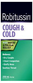 ROBITUSSIN C + C 250ML - Queensborough Community Pharmacy