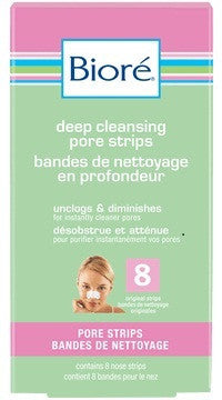 BIORE DEEP CLNS PORE STRIPS 8'S - Queensborough Community Pharmacy