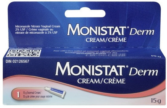 MONISTAT DERM CREAM 15G - Queensborough Community Pharmacy