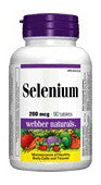WEBBER SELENIUM 200MCG TABS 90'S - Queensborough Community Pharmacy