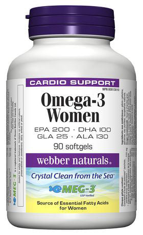WEBBER OMEGA 3 WOMEN 90'S - Queensborough Community Pharmacy