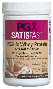 WEBBER PGX SATISFAST RICH CHOCO 252G - Queensborough Community Pharmacy