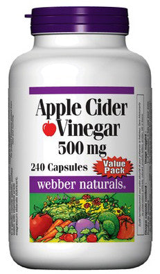 WEBBER APPLE CIDER VINEGAR 240'S - Queensborough Community Pharmacy