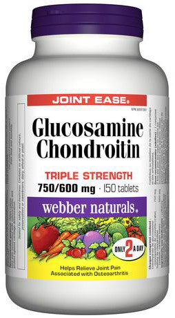 WEBBER GLUCOS/CHOND 150'S - Queensborough Community Pharmacy