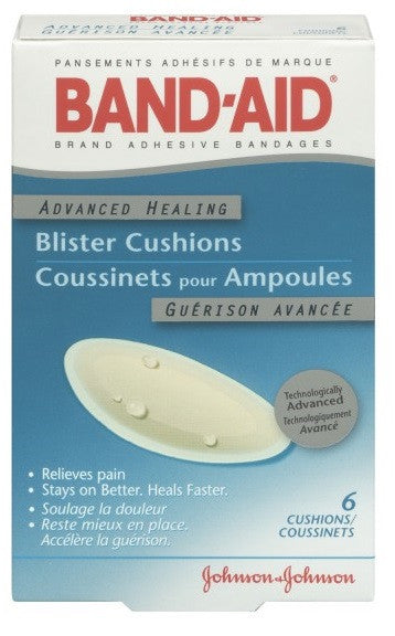 J&J BAND-AID ADV HEAL BLISTER 6'S - Queensborough Community Pharmacy