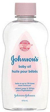 Johnson's Baby Oil 474ml - Queensborough Community Pharmacy
