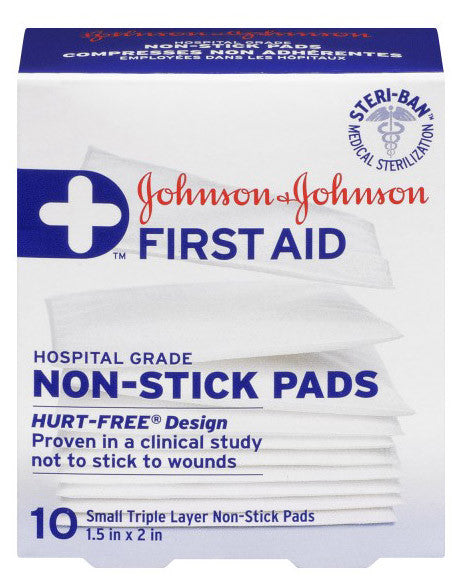 J&J EASY RELEASE PADS 3.75CMX5CM - Queensborough Community Pharmacy