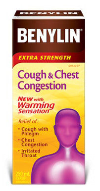 BENYLIN COUGH & CONG WARMING 250ML - Queensborough Community Pharmacy