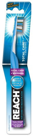 REACH TOTAL CARE + WHITENING FLOSS 30YD - Queensborough Community Pharmacy