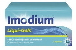 IMODIUM LIQUID GELS 12'S - Queensborough Community Pharmacy