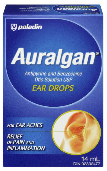 AURALGAN SOLUTION 14ML - Queensborough Community Pharmacy