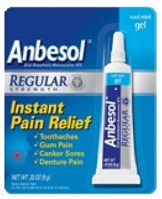 ANBESOL GEL 7G - Queensborough Community Pharmacy