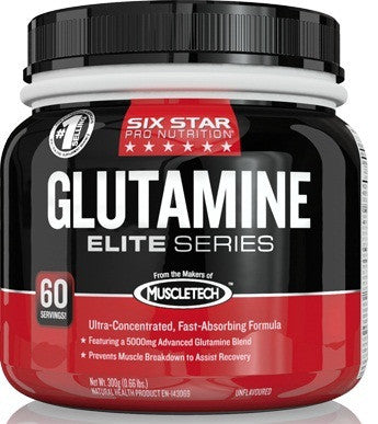 SIX STAR GLUTAMINE POWDER 300G - Queensborough Community Pharmacy