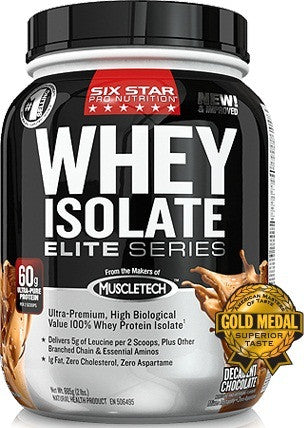 SIX STAR WHEY ISOLATE CHOC 2LBS - Queensborough Community Pharmacy