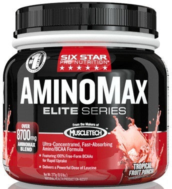 SIX STAR AMINO MAX FRUIT PUNCH .6LBS - Queensborough Community Pharmacy