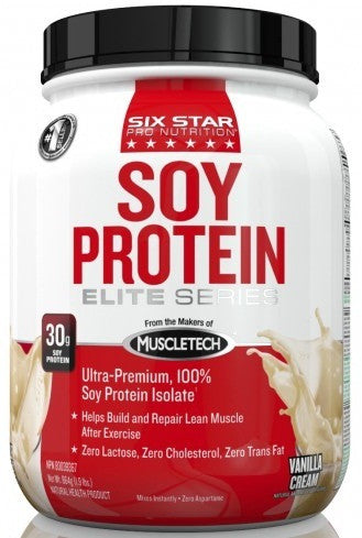 SIX STAR SOY PROTEIN VANILLA 2LBS - Queensborough Community Pharmacy
