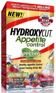 HYDROXYCUT APPETITE CONTROL MIXED BERRY 14'S - Queensborough Community Pharmacy