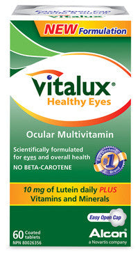 VITALUX HEALTHY EYES TABS 60'S - Queensborough Community Pharmacy