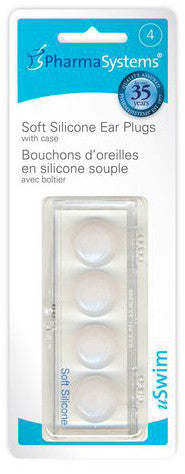 EAR PLUGS SOFT SILICONE CLEAR PS840 - Queensborough Community Pharmacy